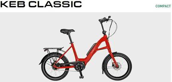 Velo de Ville COPMPACT KEB CLASSIC Velo de Ville COPMPACT KEB CLASSIC